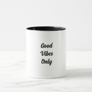 Mug avec titre GoodVibes Only