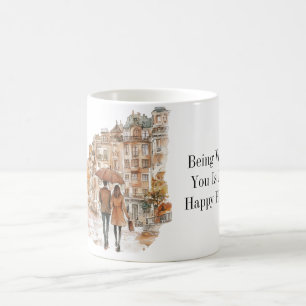 Mug Avec toi est mon endroit heureux