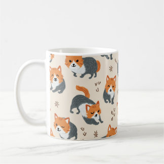 Mug avec un mignon renard dessus
