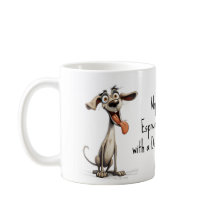 Avec un texte personnalisé, 🐶 fou 🤪 whippet
