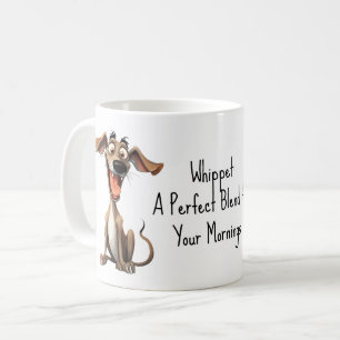 Mug Avec un texte personnalisé, 🐶whippet fou 🤪