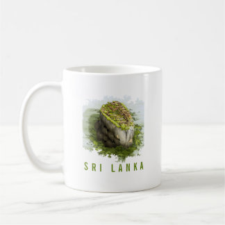 Mug avec une forteresse de Sigiriya.