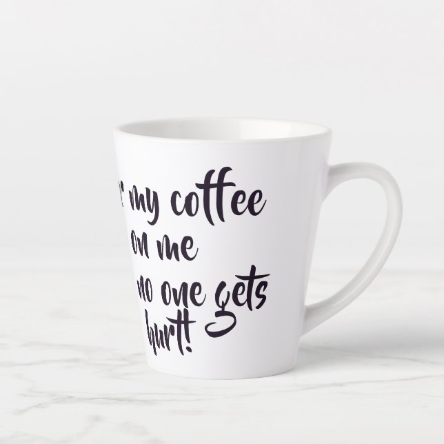 mug avec une inscription amusante (Droite)