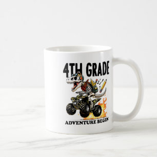 Mug Aventure de 4e année Début de la rentrée des garço