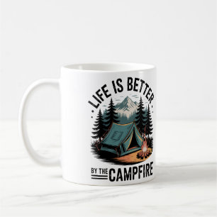 Mug Aventure de camping en pleine nature confortable M