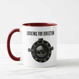 Mug Aventure de navigation de survie de la boussole mi