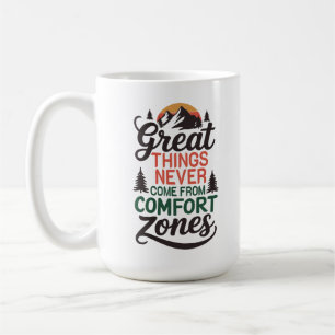 Mug Aventure de zone de confort motivationnelle 