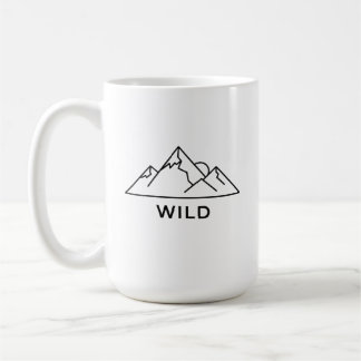 Mug Aventure minimaliste de montagne