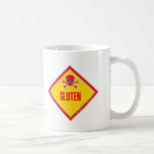 Mug Avertissement de poison de gluten