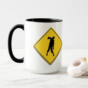 Mug Avertissement de zombie