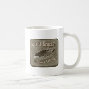 Mug Avertissement géant de cratère