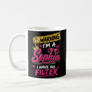 Mug Avertissement Je Suis Une Sophia Je N'Ai Pas De Fi