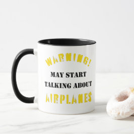Mug Avertissement peut commencer à parler d'avions