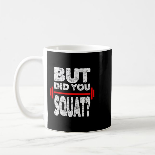 Mug Avez-Vous Fait De L'Entraînement De Fitness De L'A (Gauche)