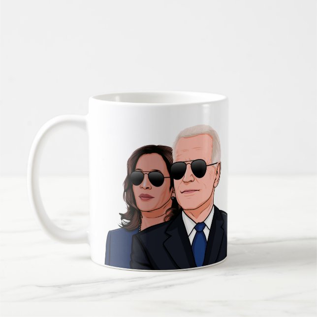Mug Aviateurs Joe et Kamala (Gauche)