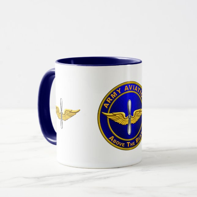 Mug Aviation de l'Armée (Devant gauche)