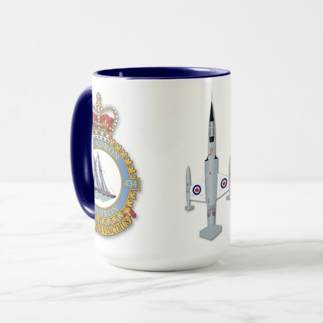 Mug Aviation royale du Canada 434e Escadron/3e Escadre (Devant gauche)
