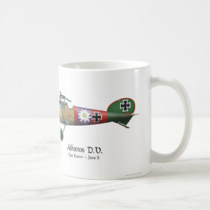 Mug Avion de combat allemand Bäumer d'Albatros D.V.