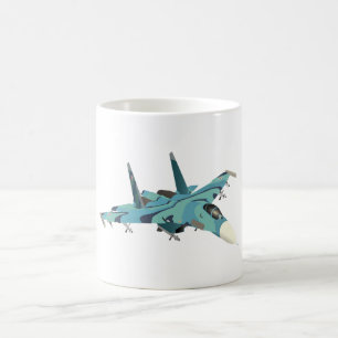 Mug Avion propulseur russe Su-27