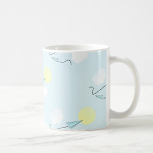 Mug avions à papier
