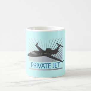 Mug Avions à réaction privés