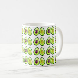 Mug Avocado Green Vegan Foodie végétarien