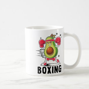 Mug Avocado Jouer à la boxe Alimentation végétarienne