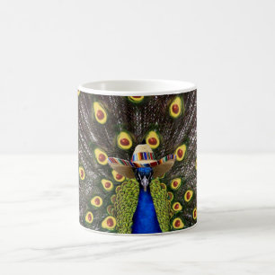 Mug Avocado Peacock 11oz