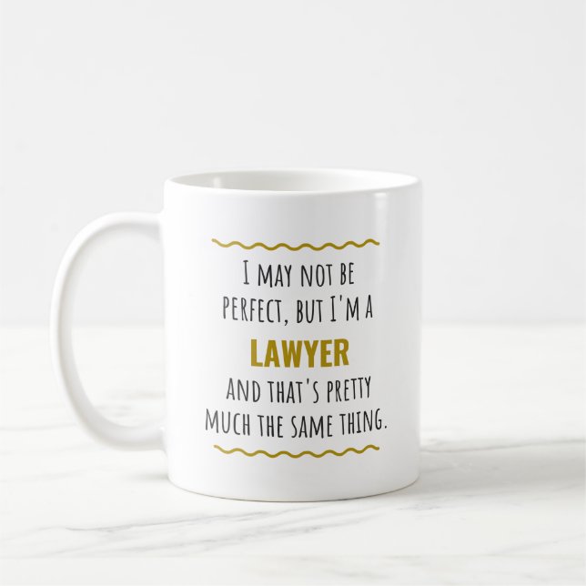 Mug Avocat Avocat Diplômé Idée cadeau (Gauche)