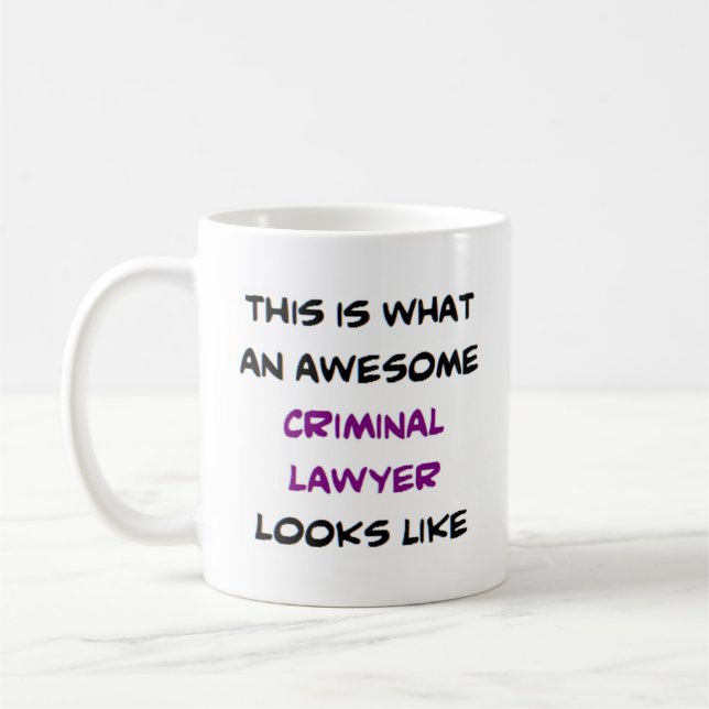 Mug avocat criminel, génial (Gauche)
