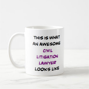 Mug avocat de litige civil génial