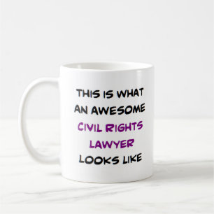 Mug avocat des droits civils, génial