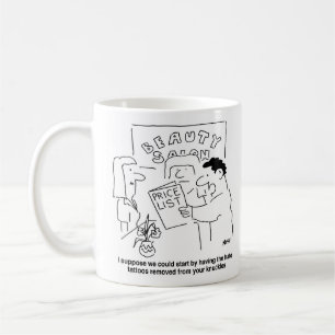 Mug Avoir des tatouages enlevés au salon de beauté