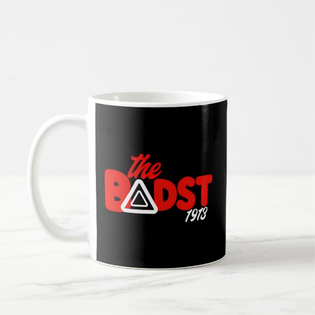 Mug Avoir Le Triangle Arrondi De Badst 1913 Soror Sist (Gauche)