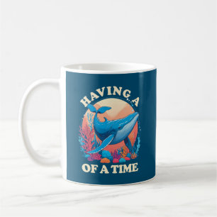 Mug Avoir une baleine de temps - Citation amusante