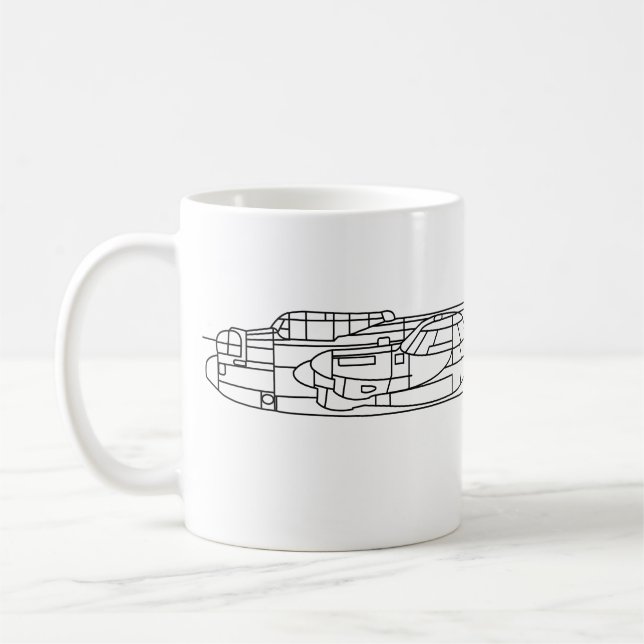 Mug Avro Lancaster (Gauche)