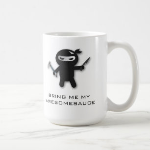 Mug Awesomesauce entièrement armé
