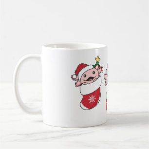 Mug Axololt Noël mignons Axolotls pour les Fêtes