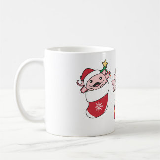 Mug Axololt Noël mignons Axolotls pour les Fêtes