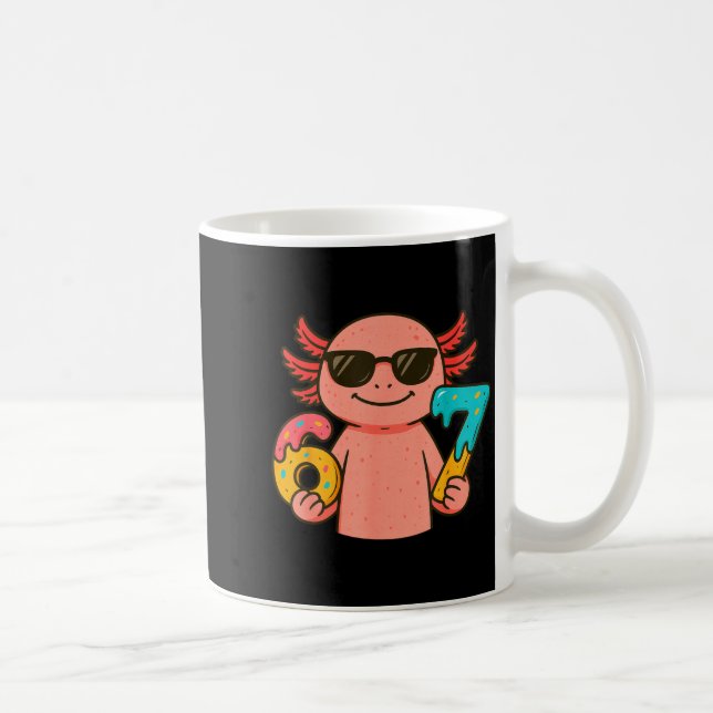 Mug Axolotl 67 Meme Six Seven Funny Ice Cream Drip  (Droite)