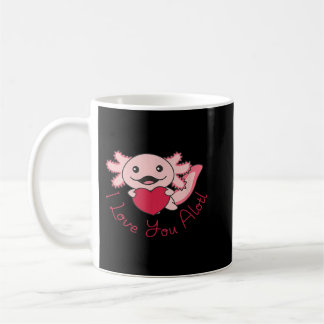 Mug Axolotl Je t'aime Alotl Mignons Animaux Avec Coeur