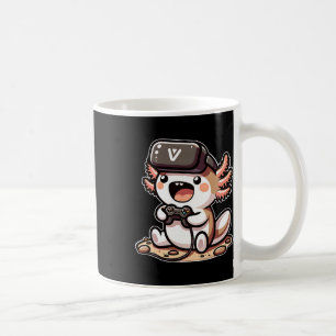 Mug Axolotl joueur drôle avec casque VR