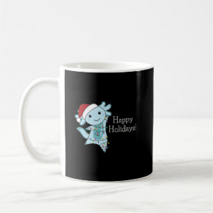 Mug Axolotl Joyeux Noël Animaux d'hiver Axolotls