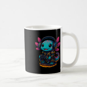 Mug Axolotl Mignon Jouant Aux Jeux Vidéo Drôle Ax De J