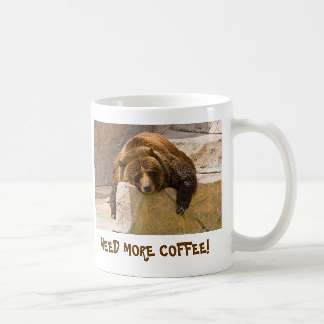 MUG AYEZ BESOIN DE PLUS DE CAFÉ ! (Droite)
