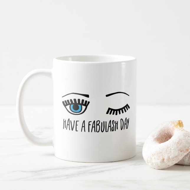 Mug Ayez les mèches d'un jour de Fabulash (Avec donut)