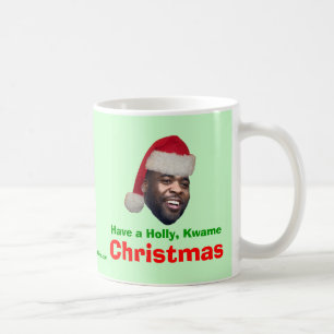 Mug Ayez un houx, Kwame, Noël