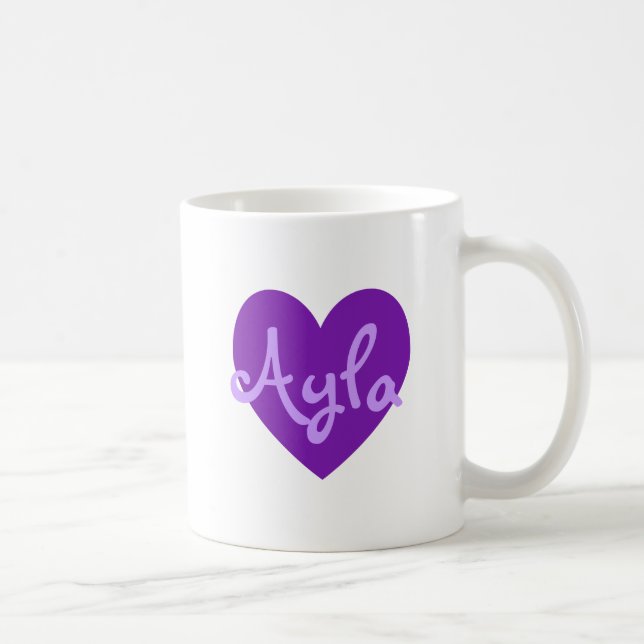 Mug Ayla dans le violet (Droite)