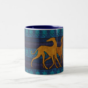 Mug Azawakhs stylisés