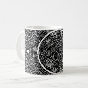Mug Aztec mexicain Soleil Pierre Maya Calendrier 3